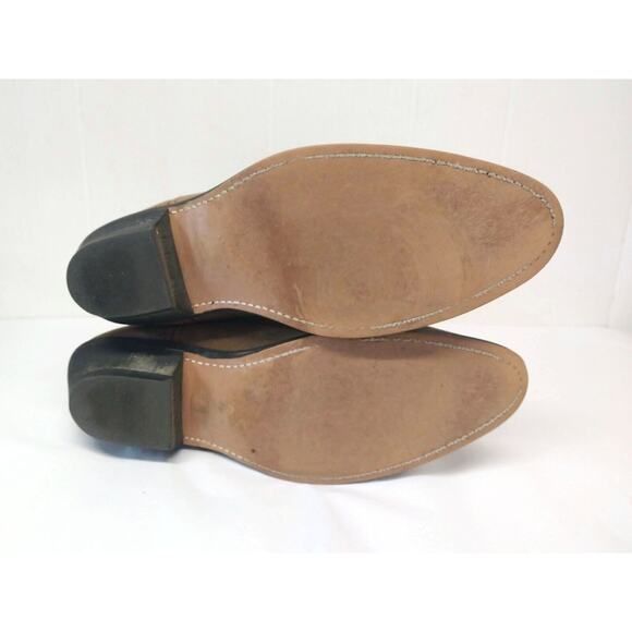 Laredo WM 12 Lea Vamp Fox Womens Western Cowgirl Boots Cowboy - Picture 11 of 16